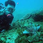 ミノカサゴとハヤトさん